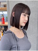 ◇ボブ 縮毛矯正 顔周りカット 表参道 髪質改善