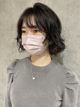 エアー 青山(AIR) スパイラルパーマボブ