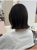 切りっぱなしボブ