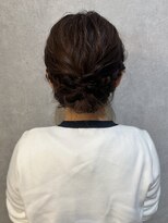 ウィスプ 赤羽店(wisp) 編み込みアレンジ♪*。