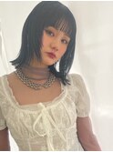 ホワイトグレージュ/デジタルパーマ/チェリーブラウン/宜野湾