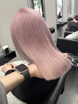 コト 福井大和田店(coto)&nbsp;福井　大和田　ハイトーンカラー　ペールピンク　ブリーチ　10代