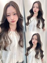 リリー(Lilley) マロンベージュ×小顔レイヤー×韓国風巻き【ayana】