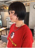 CAF松本/眉上バング×顔まわりデザイン