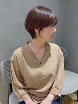 ジルバイジアン(JILL by GIEN)&nbsp;ショートレイヤー/ショコラブラウン/顔まわりカット