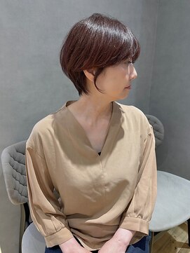 ジルバイジアン(JILL by GIEN) ショートレイヤー/ショコラブラウン/顔まわりカット