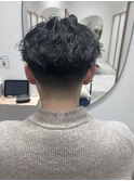 メンズナチュラルフェード