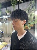 men's無造作パーマ