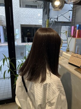 グラスバイネオリーブ 大倉山駅前店(grace by neolive) きりっぱなしストレート/セミロング