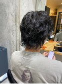 ウルフメンズパーマ