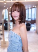 20代30代大人かわいいフェイスフレーミングくびれレイヤー