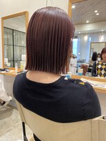 ヘアーエスクールステラ(hair S.COEUR stella)&nbsp;ヘイリーボブ/切りっぱなしボブ/大阪枚方美容室