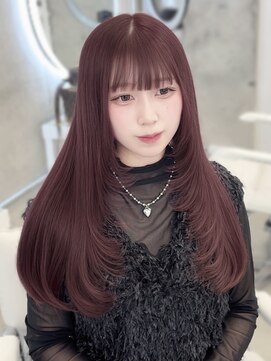 エヌアイ オモテサンドウ(ni omotesando) ロングハイレイヤー/ブリーチあり