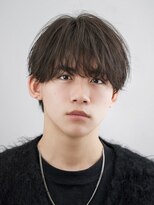 オーシャントーキョーオーバー 渋谷(OCEAN TOKYO OVER) メンズシャドウパーマ波巻きパーマツーブロックラウンドマッシュ