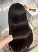 レイヤーカット髪質改善縮毛矯正酸性ストレート