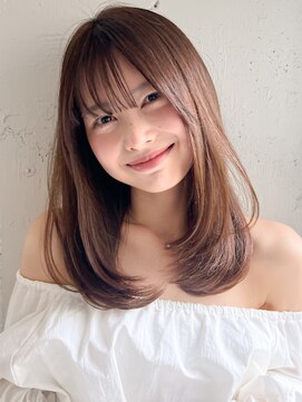 キリ 表参道(kyli) 外ハネボブこなれヘアセミディ愛され美髪イメチェンうる艶髪