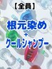 【男性限定】全体染め(レギュラー)+CooLシャンプー