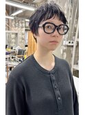 黒髪ショート/大人おしゃれヘア