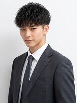ヨシザワインク バンダイ(YOSHIZAWA Inc. BANDAI) ビジネススタイルメンズ髪型メンズスーツ髪型メンズ仕事パーマ
