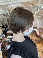 リーフ 掛川店(LeaF) 掛川/菊川/ショートヘア/ショートカット/ショートボブ/白髪染め