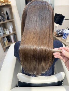 リブ(LIV) 【大人髪ケア】髪質改善トリートメント＋艶カラーで魅せるロング
