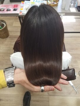 ルーミールーム(RoomieRoom) 髪質改善トリートメントうる艶ストレートナチュラルブラウン