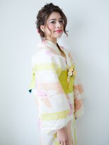 トップビューティ 大津京店(TOP BEAUTY)&nbsp;浴衣×あみこみアレンジ