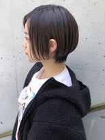 カンゴール サロン トウキョウ セントラル 原宿(KANGOL SALON TOKYO CENTRAL)&nbsp;【KANGOL】センターパート パーマ 韓国 ウルフ マッシュ カラー