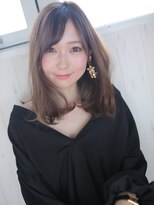 アグ ヘアー カノン 塚本店(Agu hair kanon) 柔らかくまとまる綺麗めボブディ