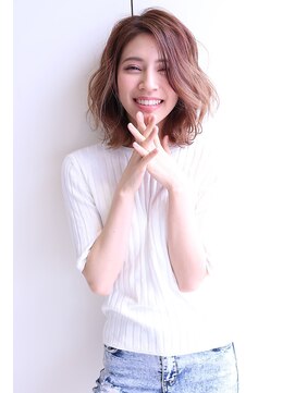 アンジェリカ 近鉄奈良店(ANGELICA) ゆるふわ大人とろみボブ