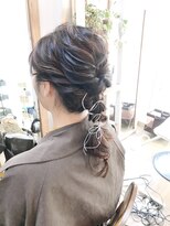 ロカット サロン(Roquat Salon) あみおろしヘアアレンジ【ヘアアレンジ 立川/立川南/八王子】