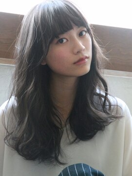 チョビー(Chobii) 表参道/ブルージュ/小顔/透明感/暗髪カラー/デジタルパーマ