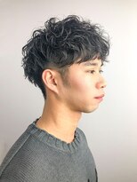 フルショウ アシヤ(FURUSHO ASHIYA)&nbsp;【涼しげヘア】濡れ髪ツイストパーマ×ツーブロック