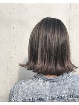 リアン(Lien)&nbsp;Lien☆コントラストハイライト×外ハネボブ×デザインカラー