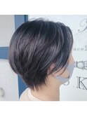 ふんわりハンサムショート
