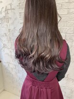 プライズ 池袋店(prize)&nbsp;ピンクパープルグラデーションカラー　艶カラー8005