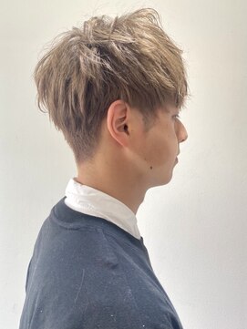 フォーク FOLK 【FOLK】スパイラルパーマ センターパートマッシュ ツーブロック