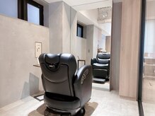 いるだけで贅沢な気持ちになれるセット面。