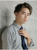 お洒落ビジネスマン！フェイスフレーミング SUIT メンズスタイル