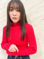 ソワリー 栄(THOiRY)&nbsp;THOiRY【女性らしい柔らかヘア】似合わせ小顔艶髪ストレート