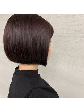 ウェグ 難波(WEG) WEG/道頓堀/ミニボブ/切りっぱなしボブ/外ハネボブ/髪質改善