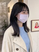 ノーム(norm)&nbsp;ダークグレー/ミディアム/くびれヘア/ストレート/美髪