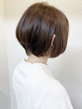 ニット 銀座(knit) 《knit銀座》大人可愛い20代30代40代ショートボブ丸み前下がり