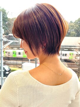 プルーヴ 秋葉原(prove) 30代40代大人女性/前髪ありショートボブ/ショートヘア/髪質改善