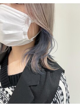 ビーティベーシック(B.t.Basic) ホワイトベージュ×ブルーグレー