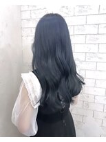 アジールヘア 東上野店(agir hair) 10代20代30代大人可愛い韓国ヘアブルーブラック【上野】