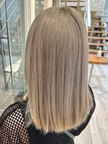 クラップス 横須賀中央店(CLAPS)&nbsp;ダブルカラーベージュカラーケアブリーチハイトーンカラー韓国