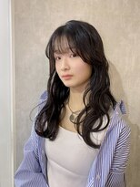 アールクリップ 表参道(arclip)&nbsp;サラ艶ロングレイヤーカットサイエンスアクア髪質改善韓国ヘア