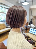 イメチェン/ピンクベージュ/似合わせカット[銀座/東銀座/日比谷]