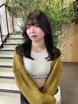 ゼスト 吉祥寺店(ZEST) 韓国ヘア/ブリーチなしオリーブグレージュ/ダブルカラー　吉祥寺